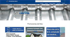 Desktop Screenshot of ferrelaminas.com.mx