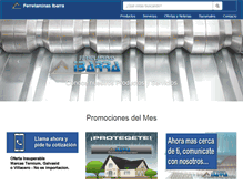 Tablet Screenshot of ferrelaminas.com.mx